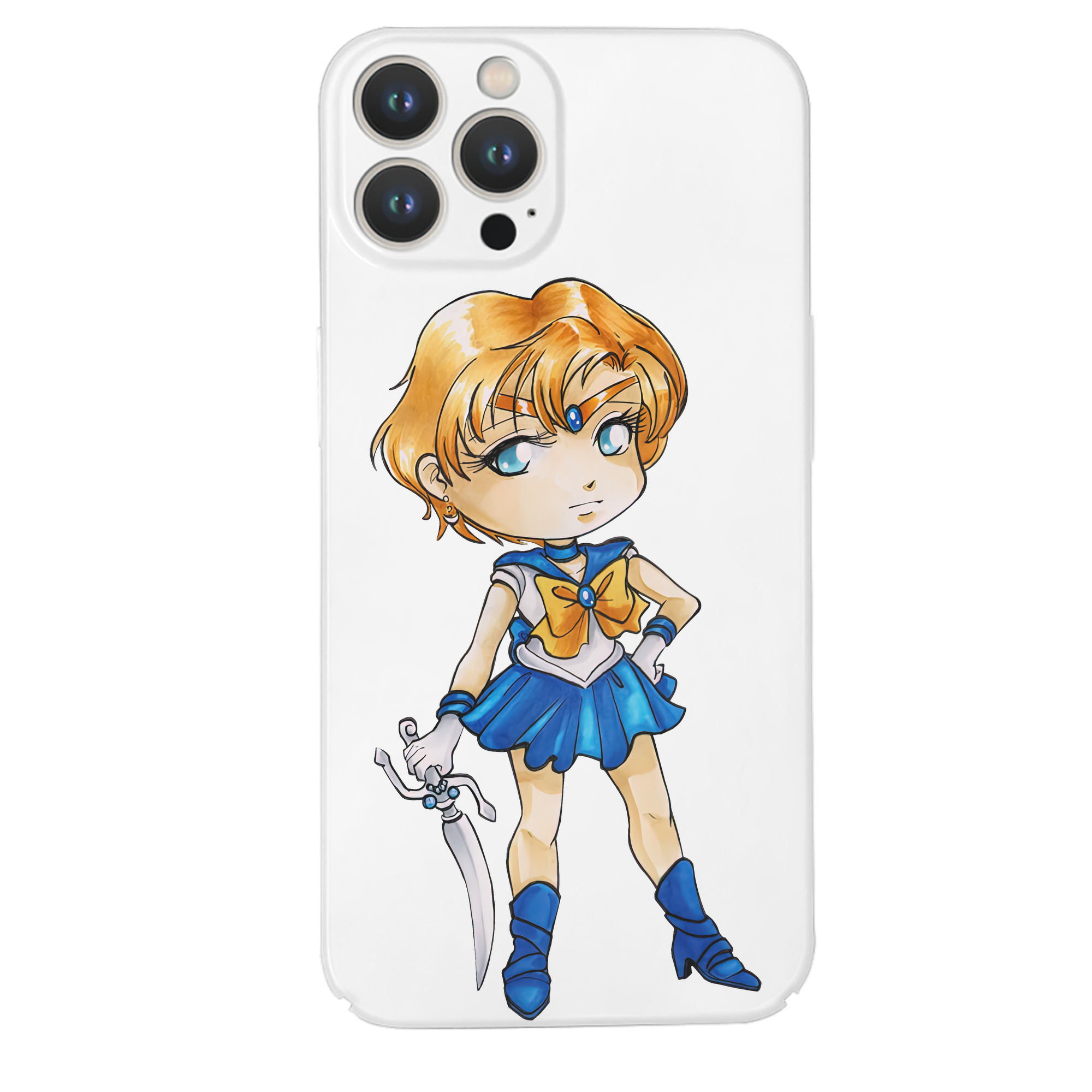 （画像用） 美少女戦士セーラームーン 天王はるか Sailor Moon Tenoh Haruka 【iPhone 14シリーズ対応】ハードケース